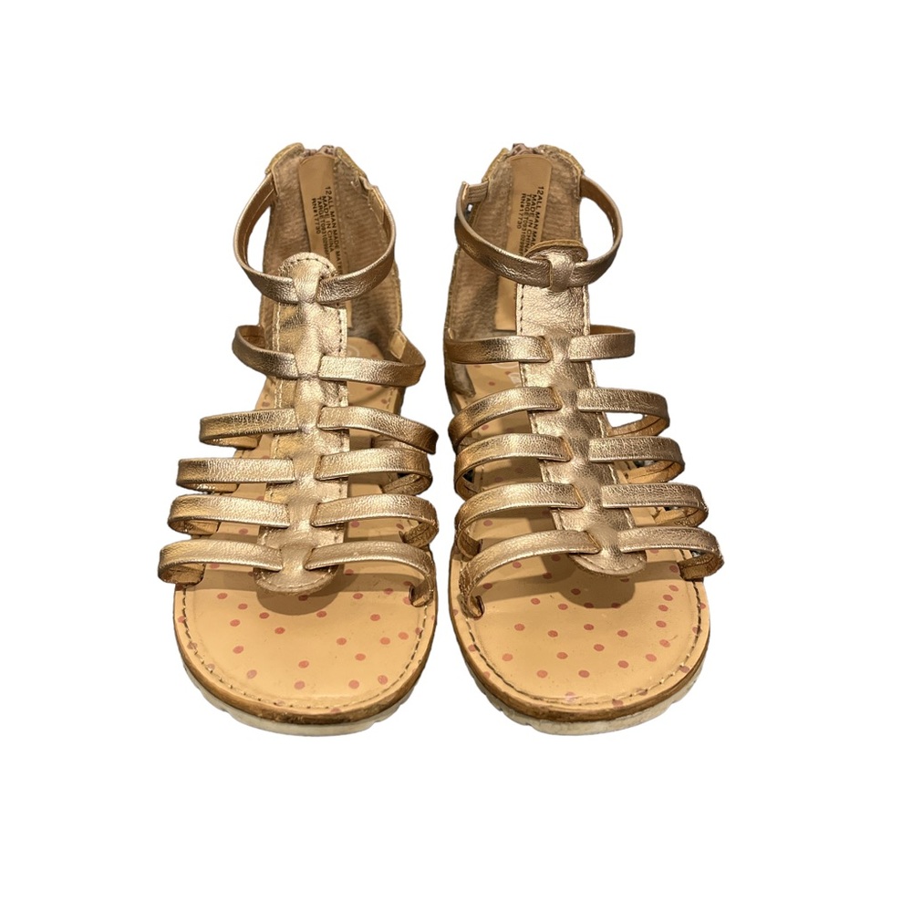Girls size 12 Cat and Jack rose gold sandal